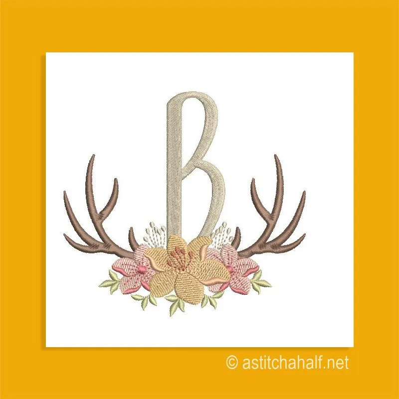 Antler Atelier Monogram Letter B