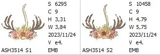 Antler Atelier Monogram Letter S