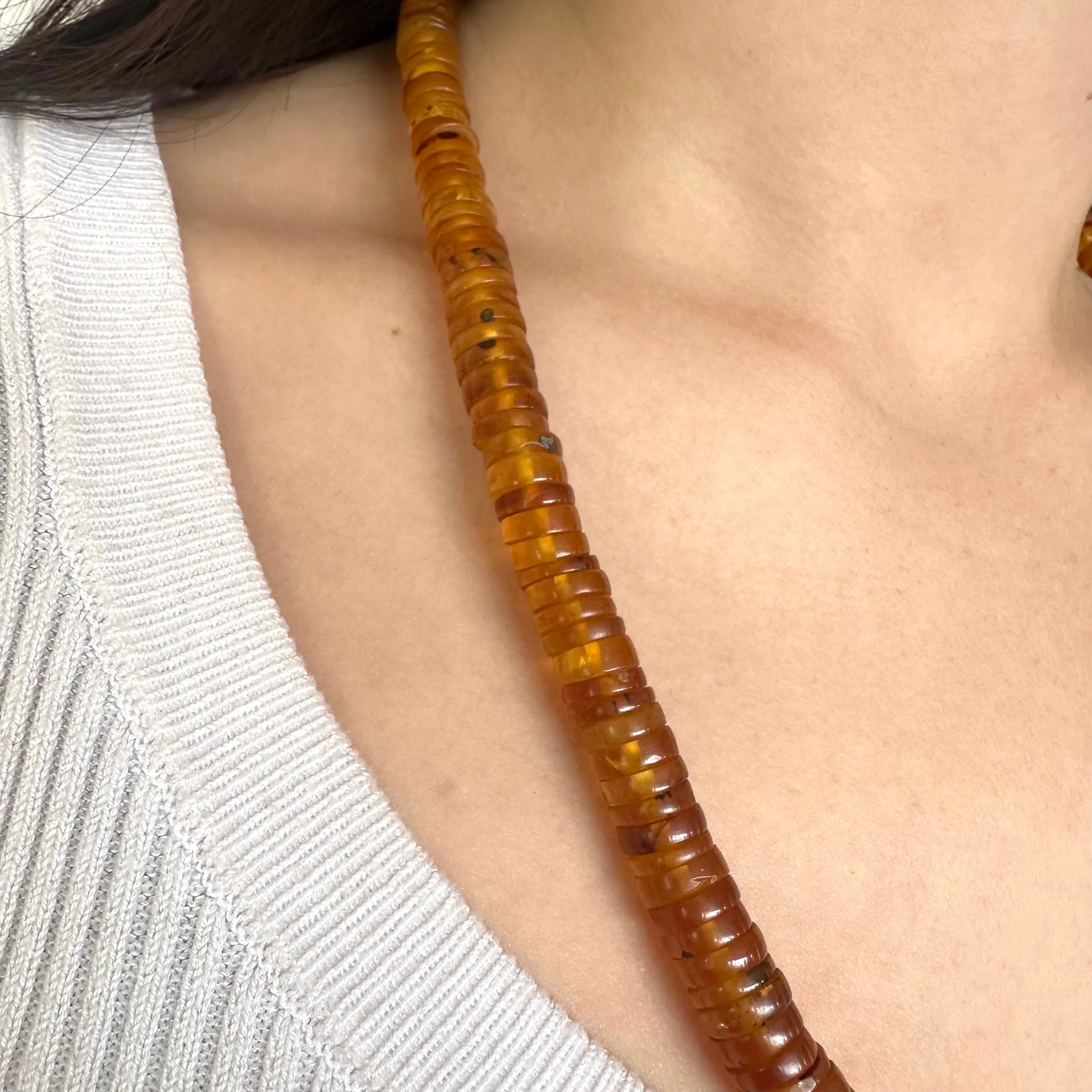 Burmese Amber Necklace