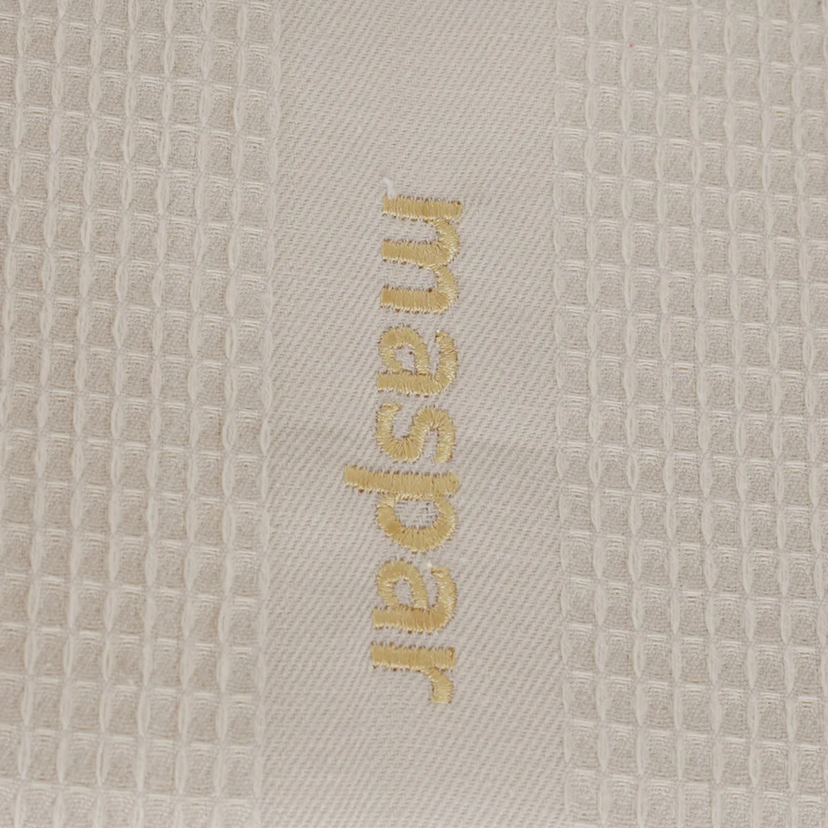 Catalina Waffle Antimicrobial Antifungal Super Absorbent Quick Dry Gym/Travel Cream Towel