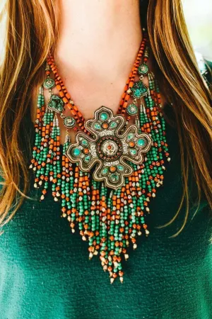 Dreams of a New World Tibetan Necklace
