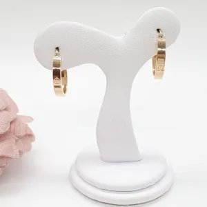 Hoop Earrings 18K Gold