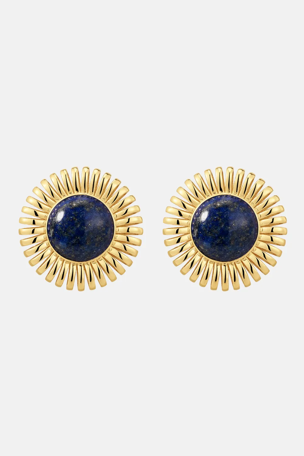 Lapis Spirale Studs | Gold
