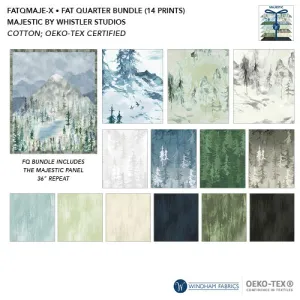 Majestic Whistler Studios FATQMAJE-X Multi Cotton