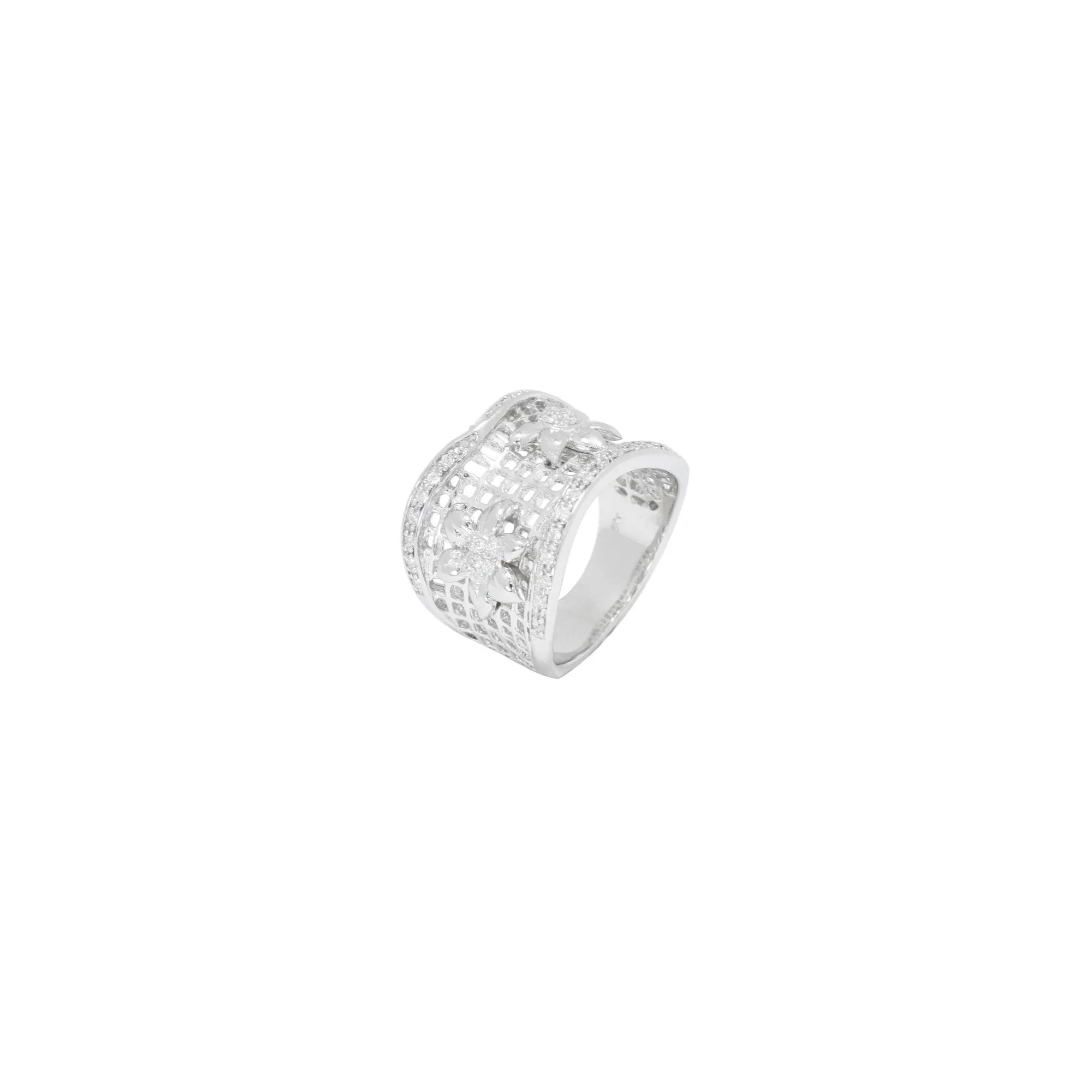Mesh Blossom Ring