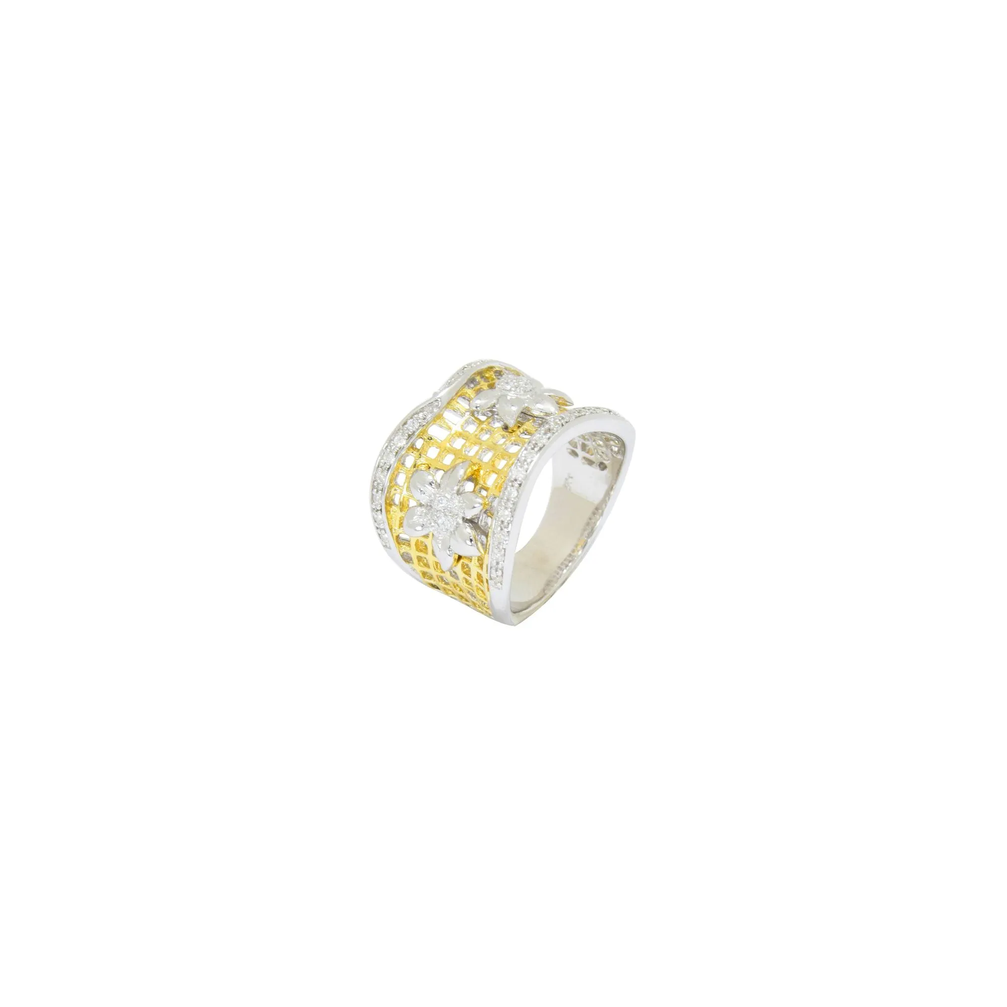 Mesh Blossom Ring