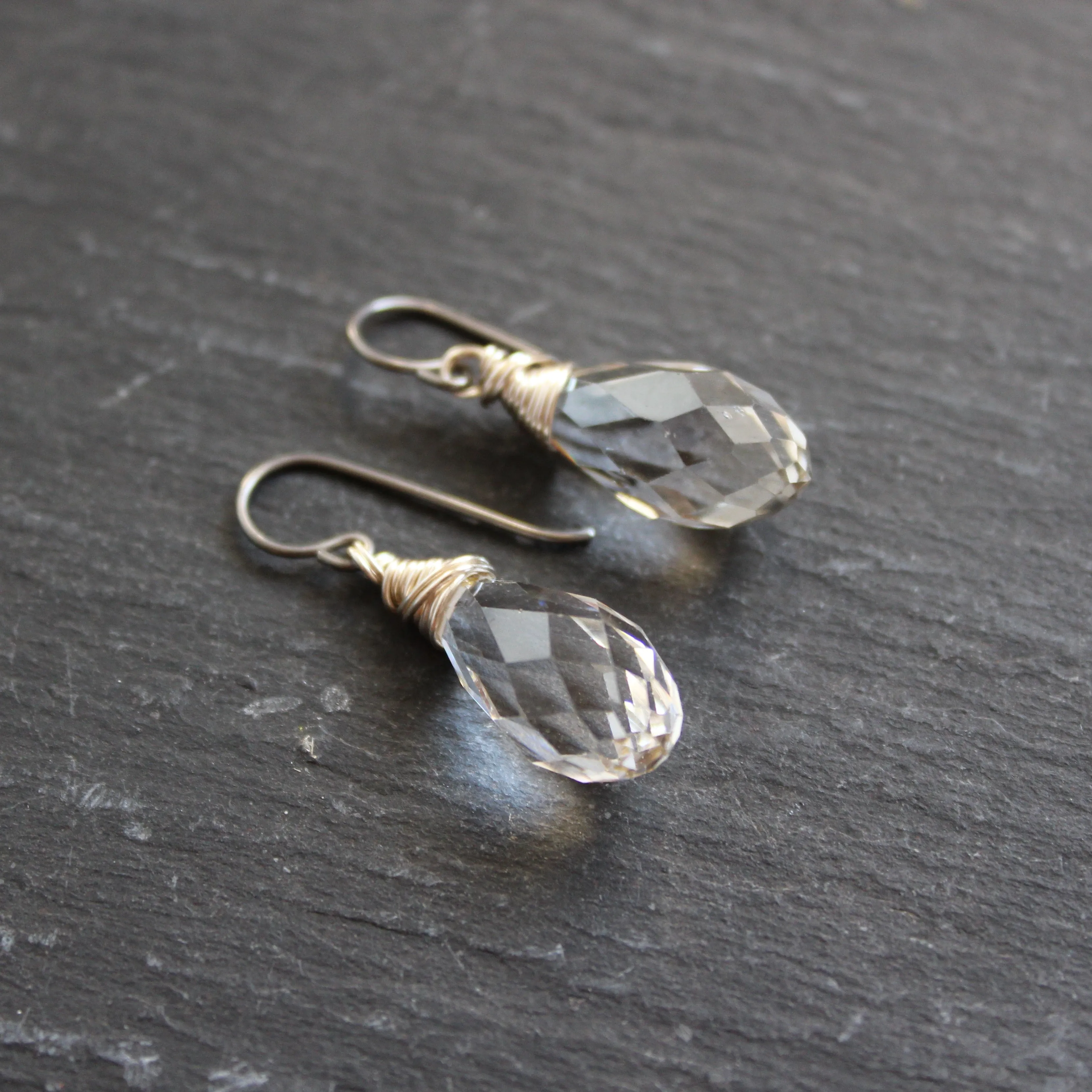 Pendeloques Crystal Drop Earrings