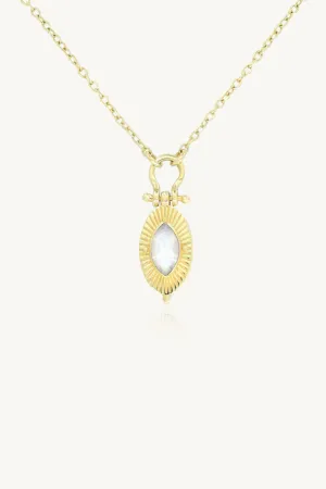 Radiance Moonstone Gold Necklace