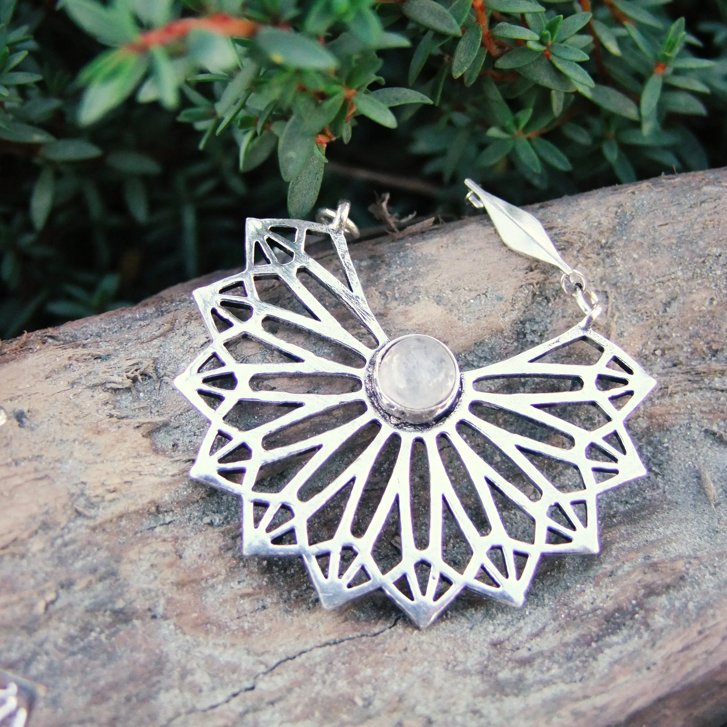 Shamseh Silver Plated Necklace
