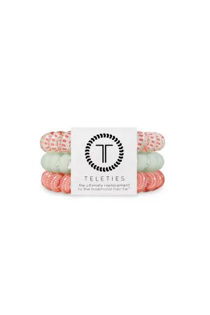 Spiral Hair Coil Large Calming Coral