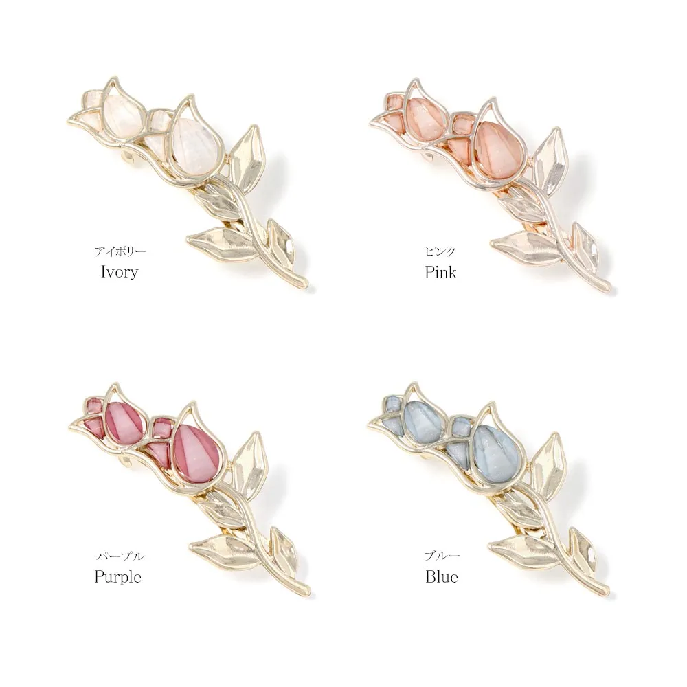 Tulip Hair Barrette